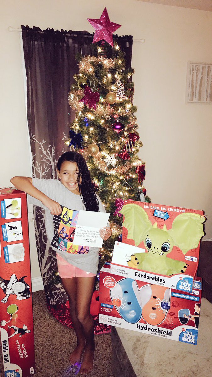 Ariana_Renee06's tweet photo. Thanks @Mattel for the amazing gifts from @TheToyBoxABC! I can’t wait to play with ALL of them! I love being the #PresidentOfPlay ToysRUs 🎉🤗 https://t.co/s3eCOobCbT