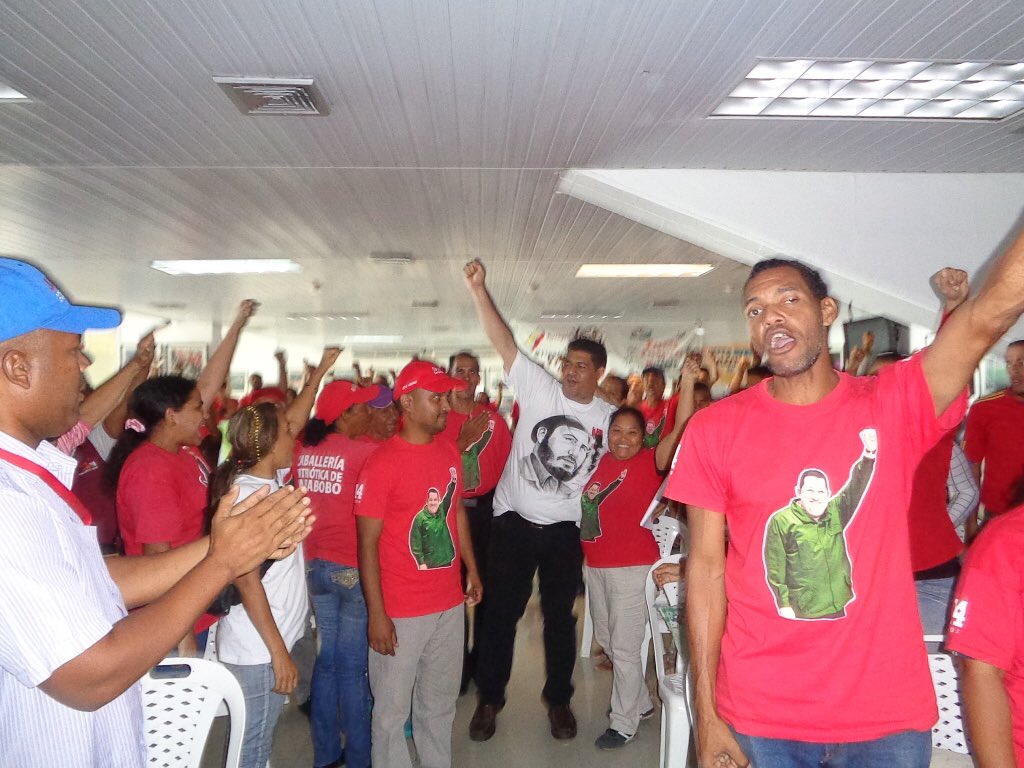 Cuánta conciencia hay en el Frente Francisco de Miranda, este es uno de los logros más importantes de Chávez. Sigamos juntos, trabajando por el bien de Caroní #PorLaConstituyenteMunicipal