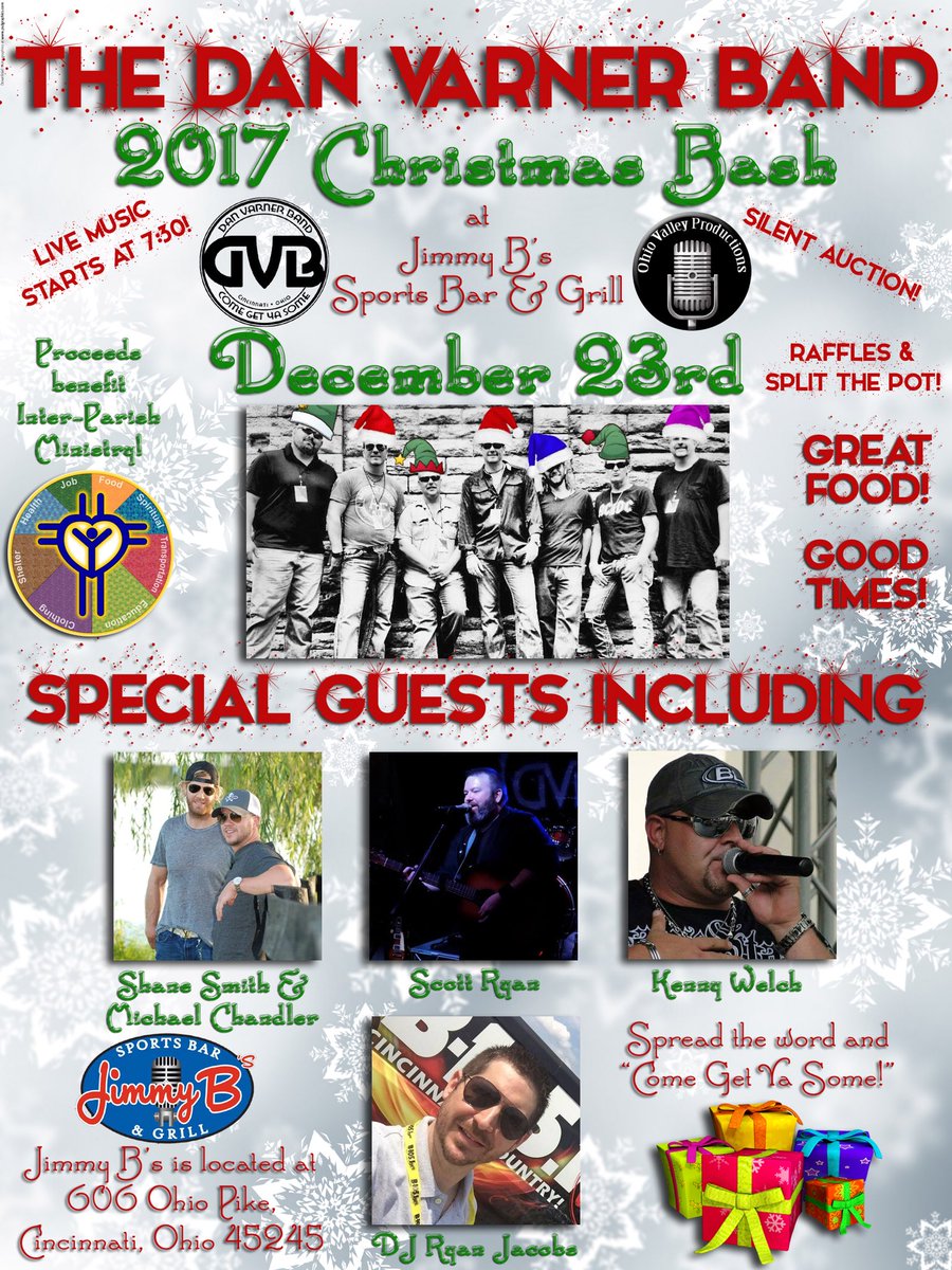 HarshfieldGreg's tweet photo. If youโve been to the annual Christmas Bash, then you already know why it sells out in just a few hours every year. Be there! Come party with The Mayor, and raise money for a great cause! #CGYS https://t.co/WMK8OHksO0