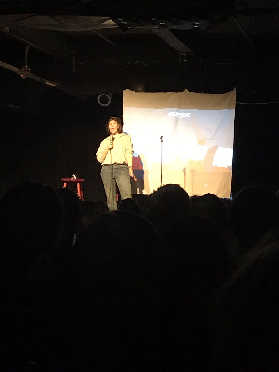 AmFo42's tweet photo. "If you're having sex on the regular, crafting goes way down." @lizzwinstead at #LPJDC ๐๐๐ https://t.co/kZmctMTqlV