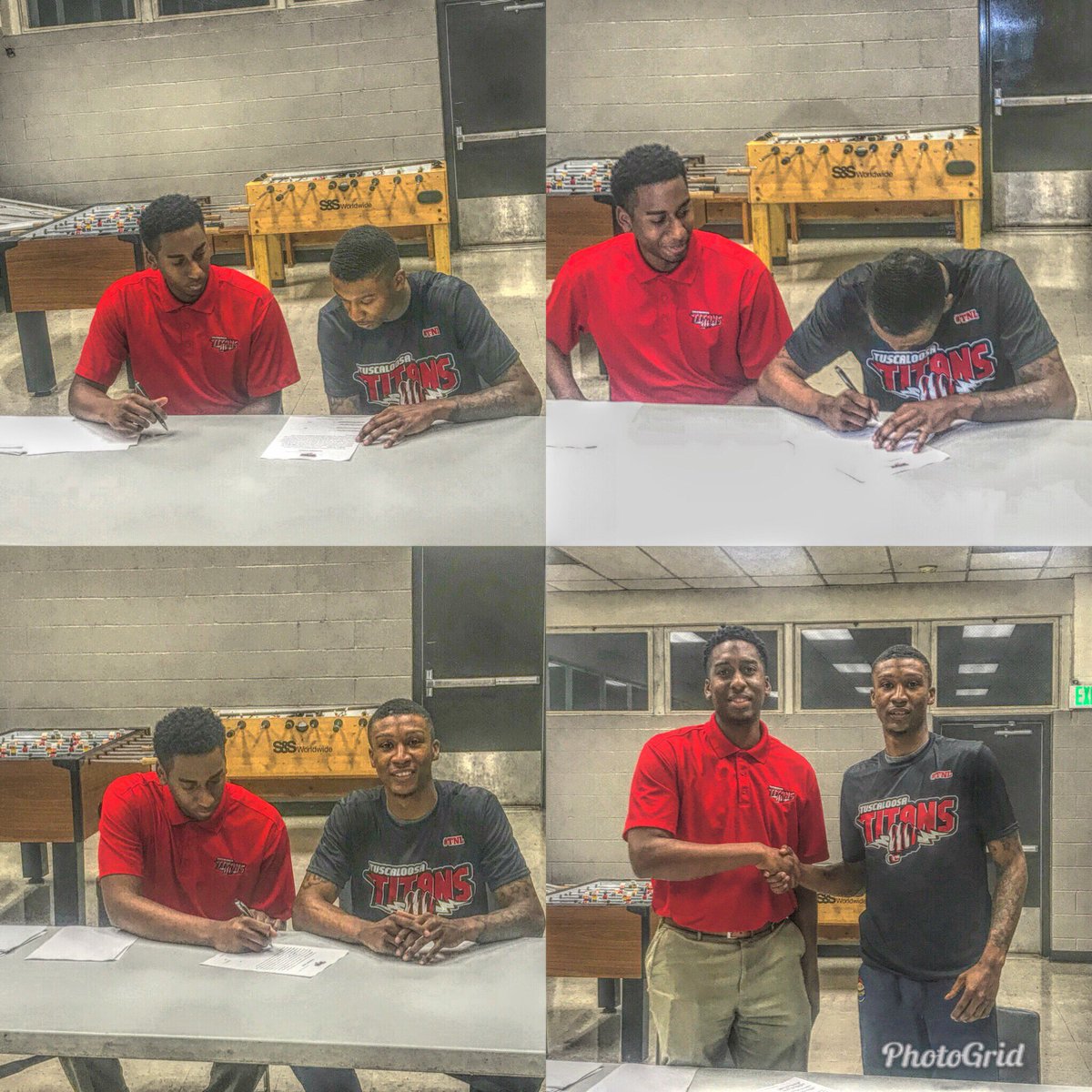 DreQMac's tweet photo. Signed ✅ So ready for the opportunity for them to get me to that next level... Aiming for G-League after season, so it’s all up to me and my God. Thankful and blessed the plans he has for me. 🤟🏽🏀🙏🏾 #TNL #TitanWay #NABL #WritingMyOwnStory https://t.co/1LerO3S8ZD