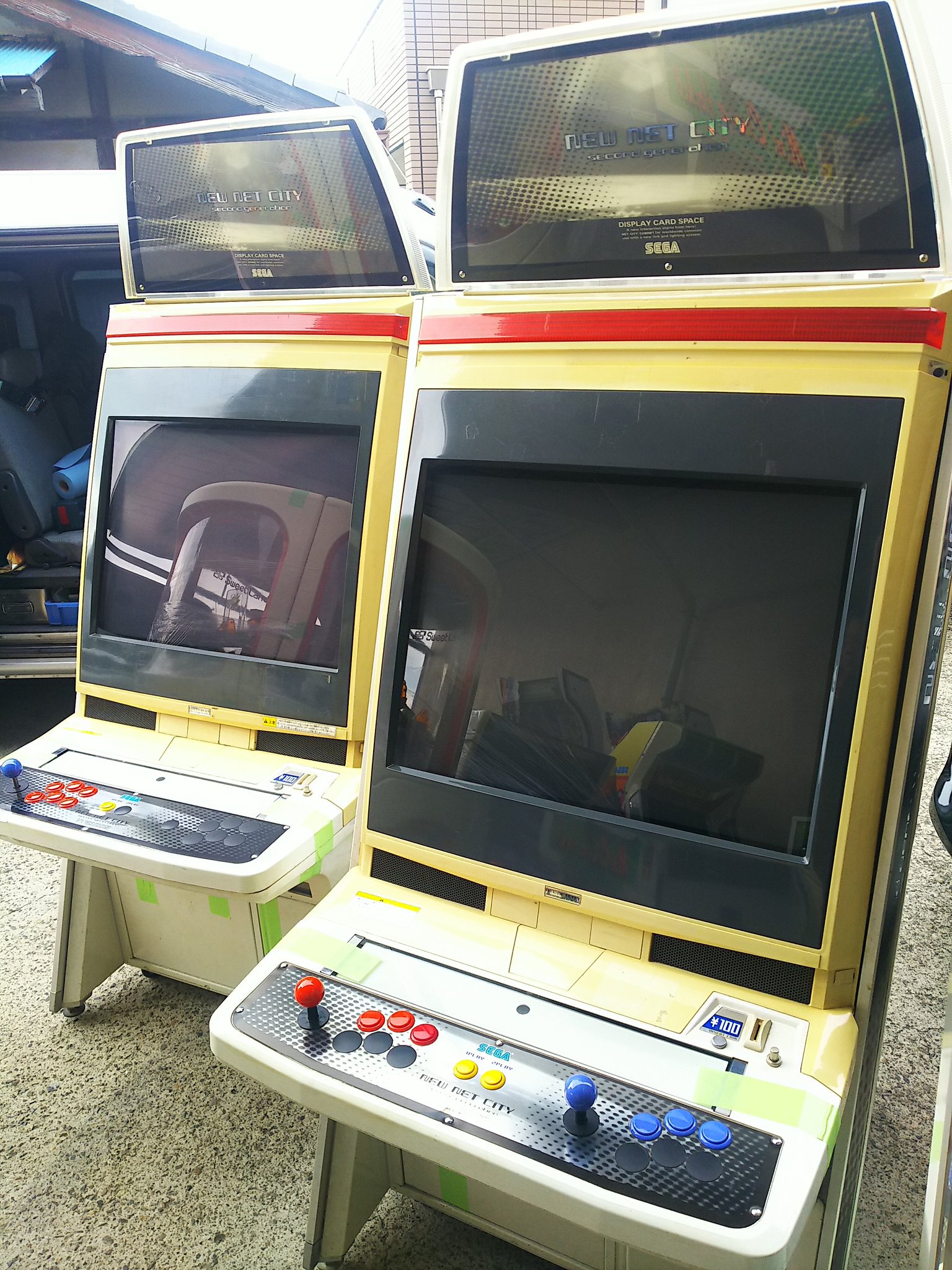 SEGA セガニューネットシティ アーケードゲーム筐体