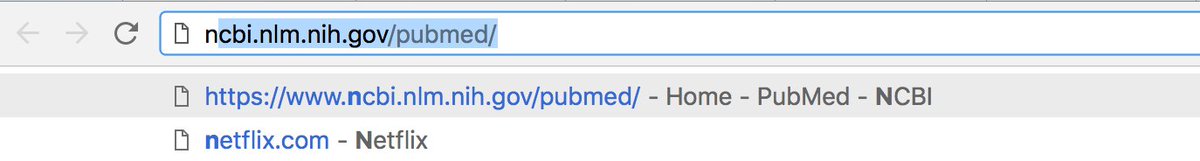 RMisla's tweet image. You know you're a #StudentScientist when @ncbi_pubmed shows up as a browser suggestion before @netflix does 😂 

#STEMProblems #ScientistsToday @StudScientists #STEM #Finals