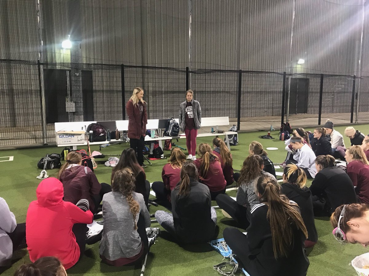 wlaxmsu's tweet photo. Thank you Sara and Anna for the nutrition presentation tonight, and the yummy protein balls😋 https://t.co/CCEFXnR743