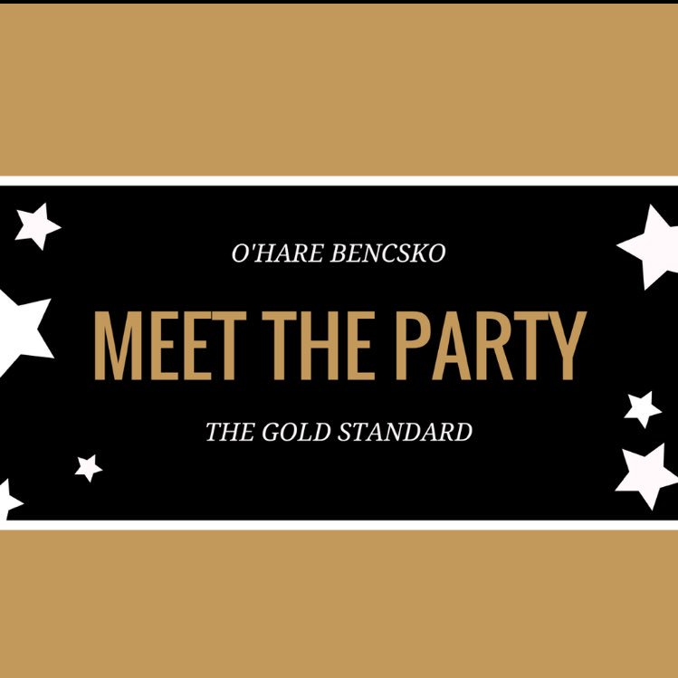 GoldParty2017's tweet photo. #OHareBencsko #TheGoldStandard https://t.co/YoswqnJId5