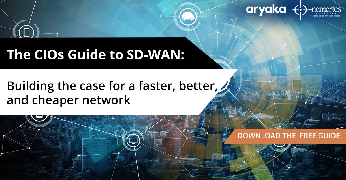 hutton647's tweet photo. Here's what #SDWAN can do to improve uptime & reduce outages across branch locations https://t.co/YD5DRM3G1k #CIOGuide #CIO https://t.co/lXfHBbrJSF