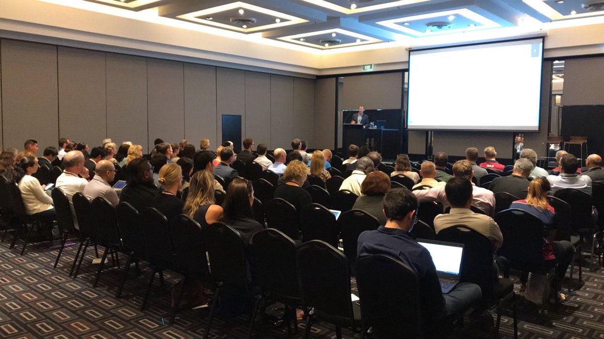 SMAANZ2017's tweet photo. Seats are at a premium for the keynote address delivered by @DannyOBrien66 #SMAANZ2017 https://t.co/TEQDlF6qLF