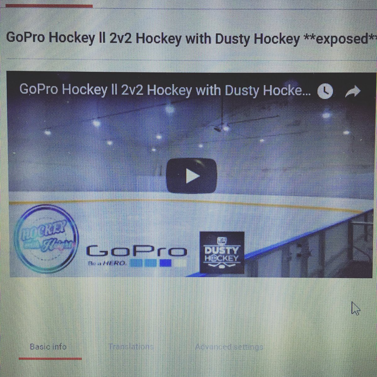 🚨🚨Check out the new video!!🚨🚨 Dusty Hockey and I go 2v2 for a pretty funny one!! 👍🏼