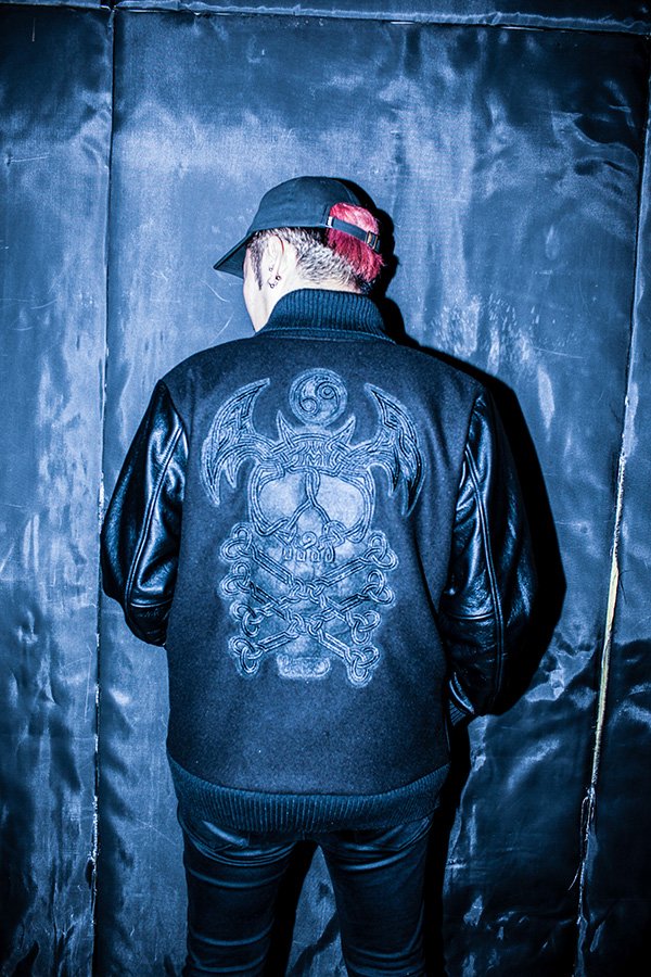 devilock スタジャン デビロック 袖レザー