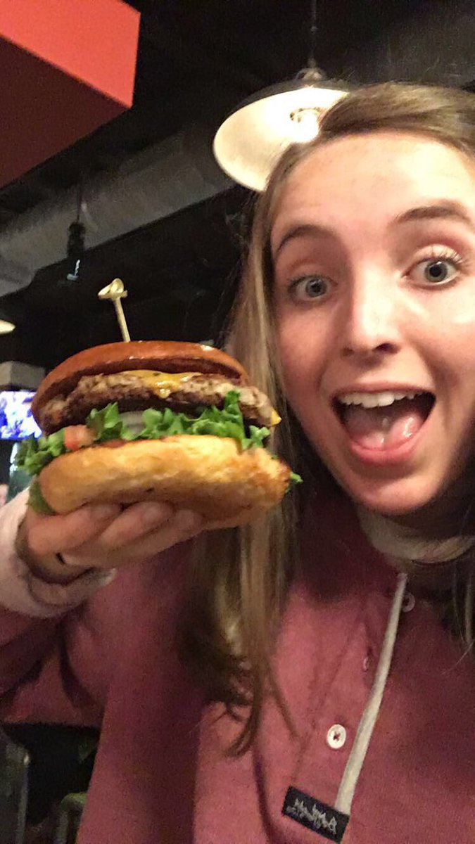 claudia_school's tweet photo. The impossible burger was impressive. Flavor was great, texture was a little weird!! 8/10 :) @ambarnes8 @ImpossibleFoods #astrolove https://t.co/1CE6gQQIM2