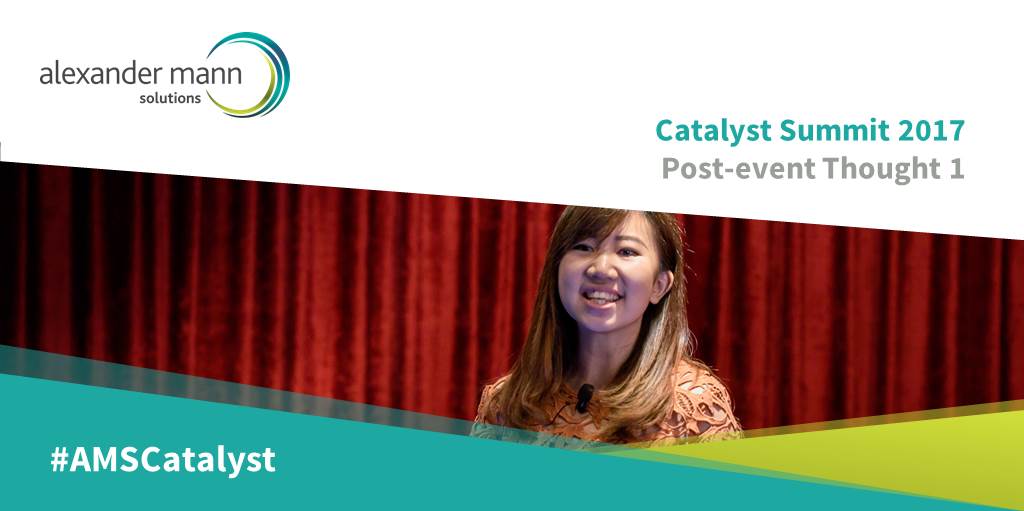 WeAreAMS's tweet photo. Catalyst Summit 2017 Post-event Thought 1 - Future Forecast - Readiness of HR practitioners to Respond Changing Behaviours of #Asian Consumers #Visit the link to #download Acacia’s presentation deck at #AMSCatalyst: https://t.co/bf6mTbsRAM @jeremytipper @TaraKnobel @LisaForrest24 https://t.co/Fl6h9HRZuE