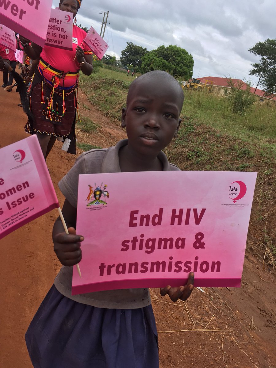 keziehelen's tweet photo. On #WAD2017 let’s end #HIV stigma and transmission @IsisWICCE @UNAIDS https://t.co/es6D38xZO7