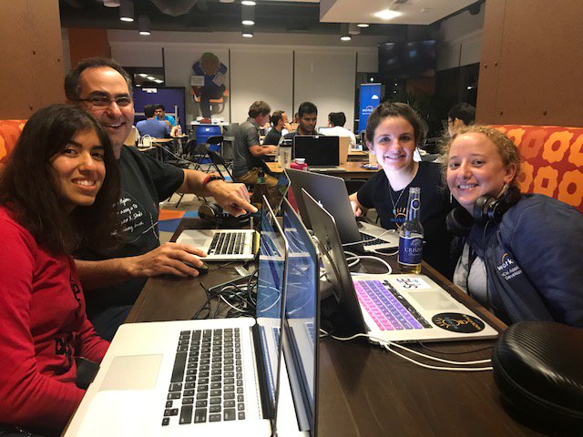 madhu_x's tweet photo. Girl Power at Workday Global Hackathon 2017 (PLS HQ)! #wdayhackathon https://t.co/VmxB2CJ5Ha