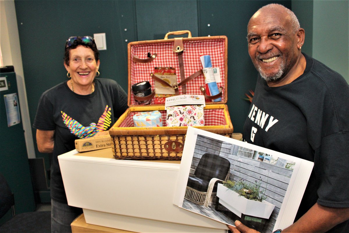 Congratulations to Kenny and Julie for winning our National Recycling Week prize of a self-watering container garden and environmental goodies. Thanks to everyone for joining us at our events. Still have questions about recycling? Download our free RecycleSmart App.