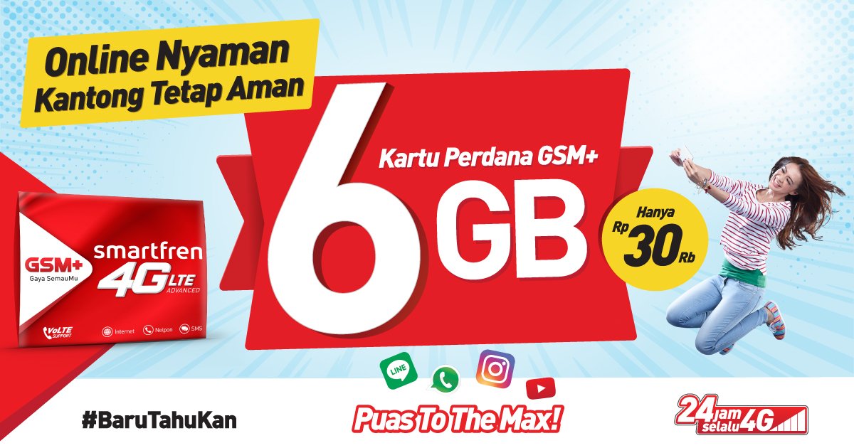 S   martfren 4g Gsm Kuota 13 Gb Kartu Perdana - Page 5