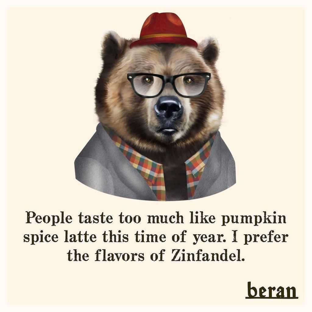 'Tis the season.  What do you drink?  VOTE. #Zinfandel OR  #PumpkinSpiceLattes.  #psl or #Beran #wine