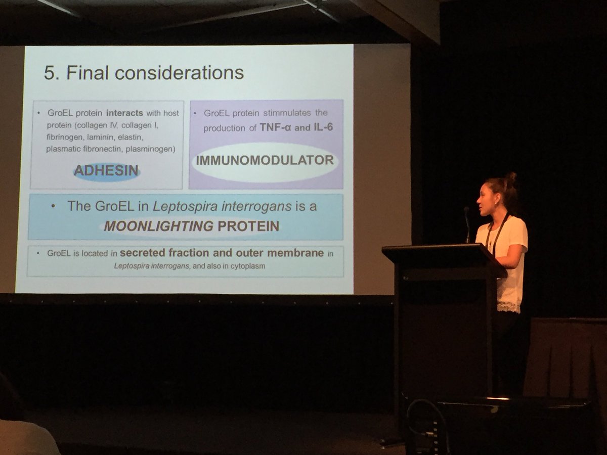 P_Levett's tweet photo. Could this be the first occasion a father and daughter have both presented at the same #Lepto meeting?
#onehealth #zoonoses #microbiology #epidemiology #NewZealand #Palmy #IntLeptoSoc #lepto2017 @ILS2017 https://t.co/1P90iNYvDB