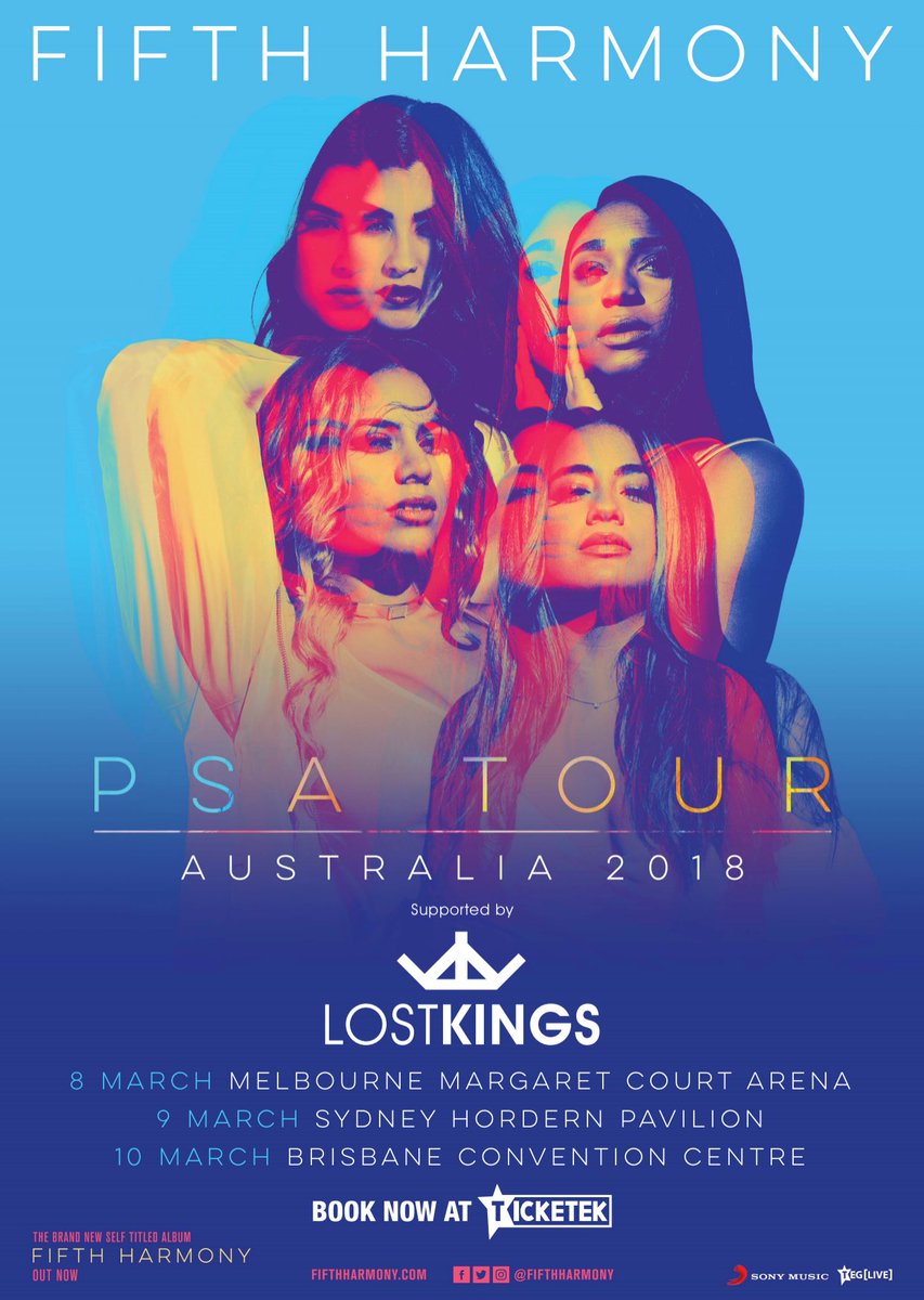 FifthHarmony's tweet image. Thrilled to have @wearelostkings joining us in AUSTRALIA next year on the #5HPSATour!! 🇦🇺
Tickets &amp;amp; VIP packages👉 fifthharmony.co/tour