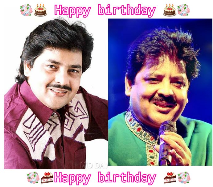    Wish you very Happy birthday Dear Udit Ji    The Legend of Singing shri Udit Narayan Jha ji  