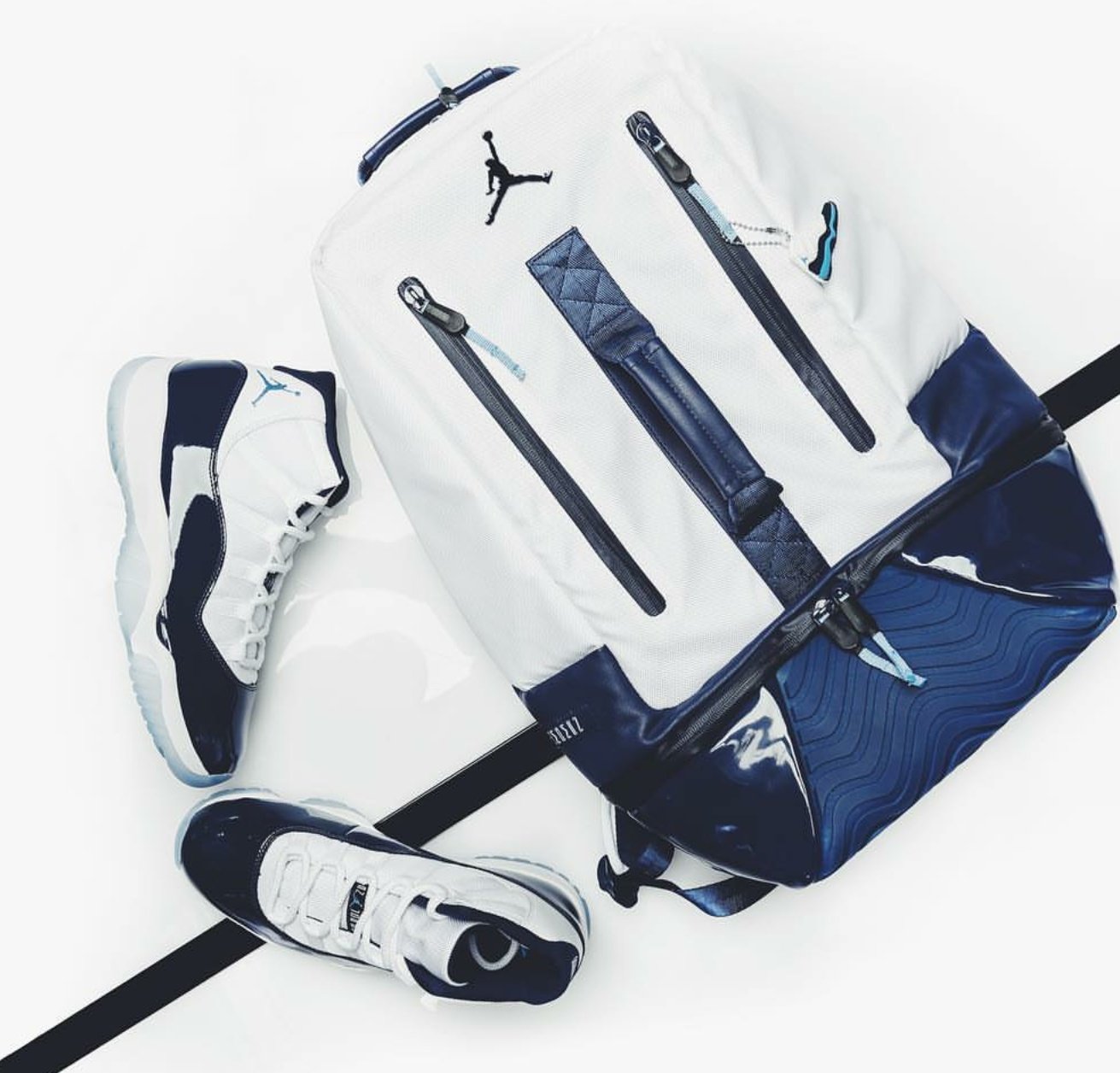 Jordan 11 concord best sale backpack