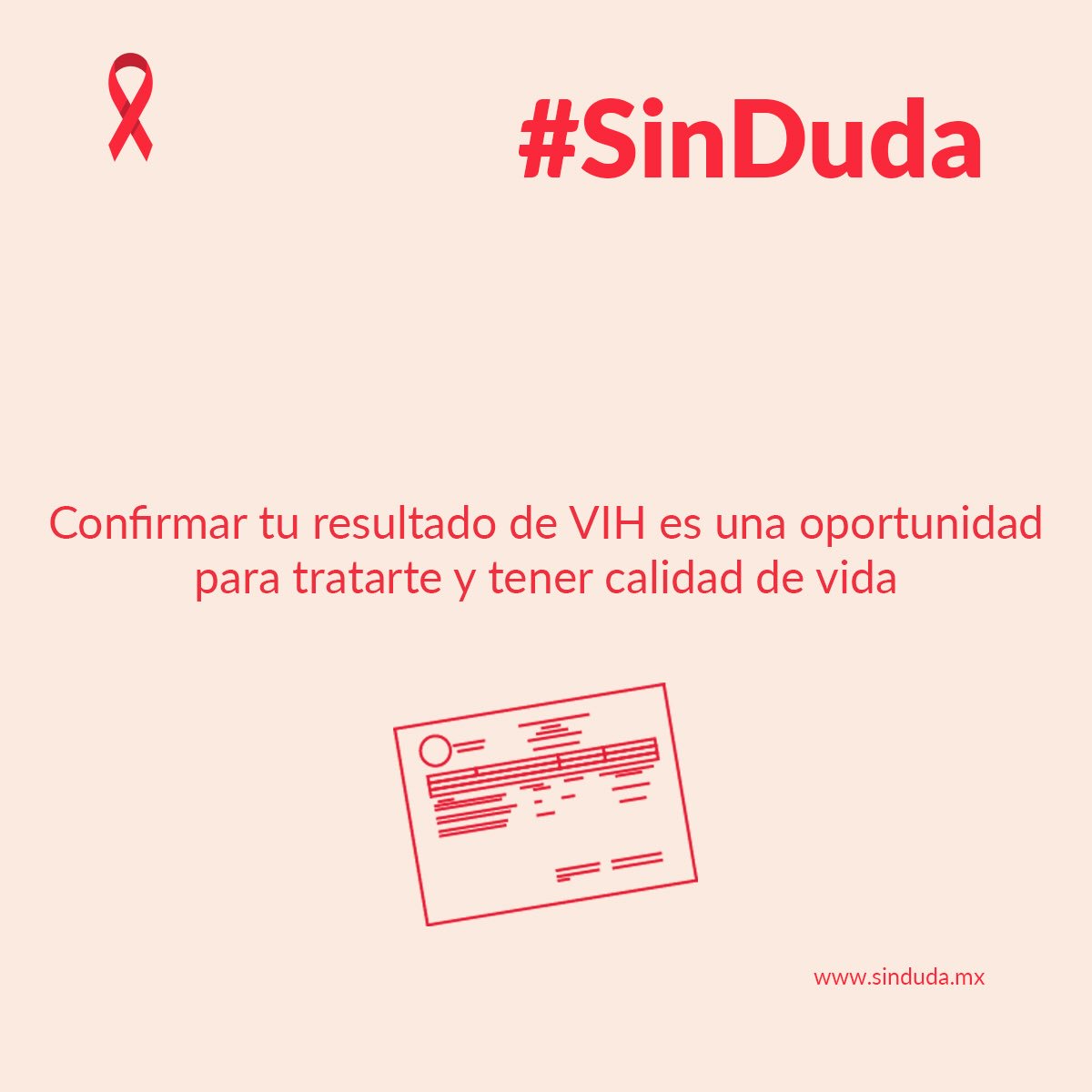 InspiraCambioAC's tweet photo. #SinDuda Aplicarte la prueba de detección de VIH (y de otras infecciones de transmisión sexual) te permitirá tener un diagnóstico oportuno para que tomes decisiones sobre tu salud.  ¡Ven y #SácateLaDuda! https://t.co/lSnVZLvgNS
