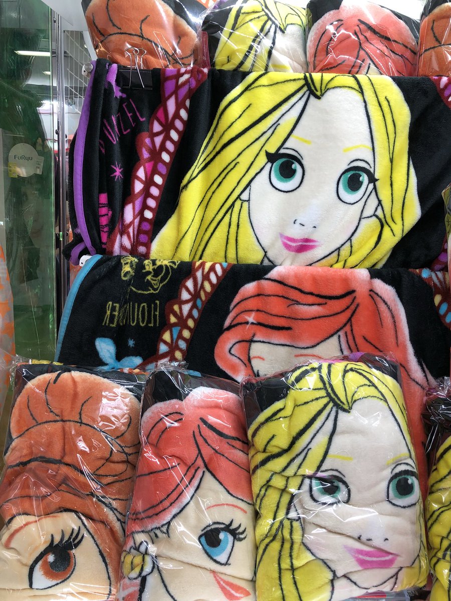 スペースファンタジーインフィニ A Twitter 新商品 ディズニープリンセスフランネルハーフケット17 アリエル ベル ラプンツェルの全3種 ふわっふわの夢見心地な手触り 青森 弘前 ゲーセン ディズニー ディズニープリンセス アリエル ラプンツェル