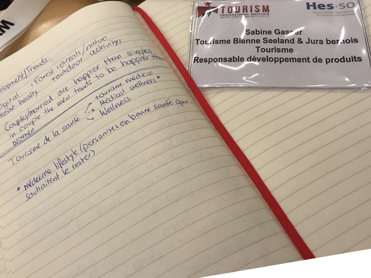 SabineGasser1's tweet photo. #trends #tourisme de #Santé - présentations passionnantes au #tpm2017 😃💡@tourism_hesso @valaiswallis https://t.co/wsKi4hmes1