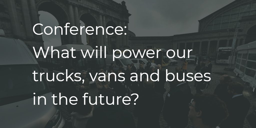 ACEA_auto's tweet photo. #PowertrainOptions conference: What will power our #trucks, #vans and #buses in the future? | READ MORE: https://t.co/ad4VkzHZjf https://t.co/EeymdeAi45