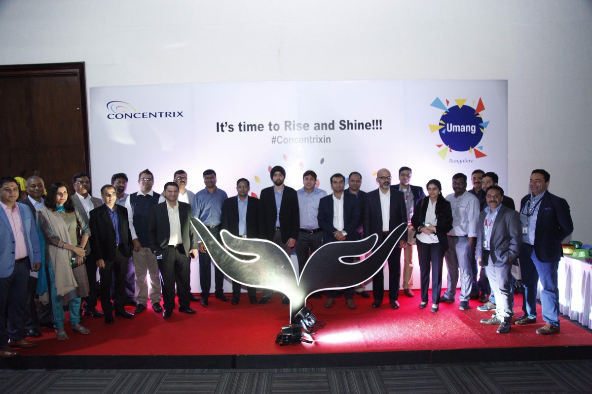 ConcentrixIND's tweet photo. An evening worth remembering as #Bangalore hosted its annual gala event #UMANG2017. Awesome revelry of over 3700 people coming together under one roof, recognition of our top talent, never-ending jamborees, biggest mannequin challenge ever, an eye-catching laser show, and more.. https://t.co/cMxJmtgAGk