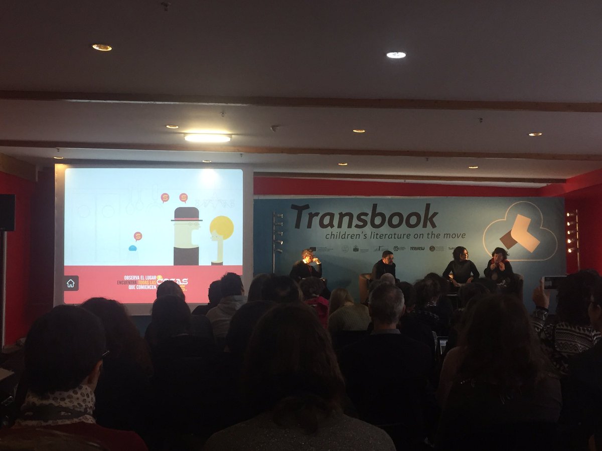TransbookEU's tweet image. Alfonso Ochoa &amp;amp; Valeria Gallo about their work : &quot;We think that it&apos;s an anti app&quot; #ochogallos #FromPaperToScreen