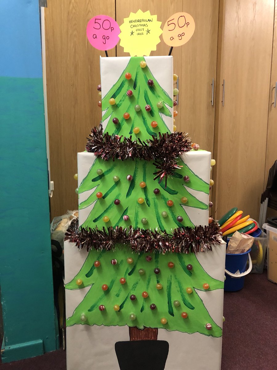 Hendrefoilan's tweet photo. Come and choose a lollipop from the Hendrefoilan tree for only 50p. Maybe you will win an extra prize? #hdfpfun #hdfpxmas https://t.co/qV50j6Xn7f