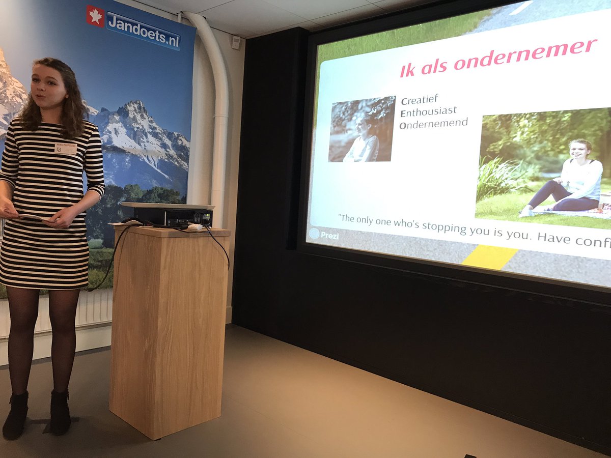 DoetsElske's tweet photo. Mooi dat #jongondernemen basis heeft gelegd bij Merel toekomstig #ceo #ondernemer finaliste @Lady_Academy 2.0 https://t.co/DY88y5HMPn