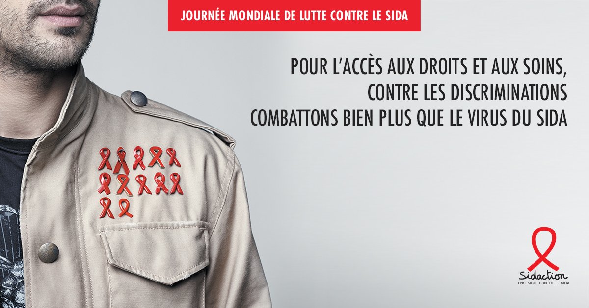 Sidaction's tweet photo. #JourneeMondialeDeLutteContreLeSida Combattons le #VIH #sida sur tous les fronts ! 
Faites un don sur 👉 https://t.co/sKPWhfBMGW https://t.co/zNOMF0iGjN
