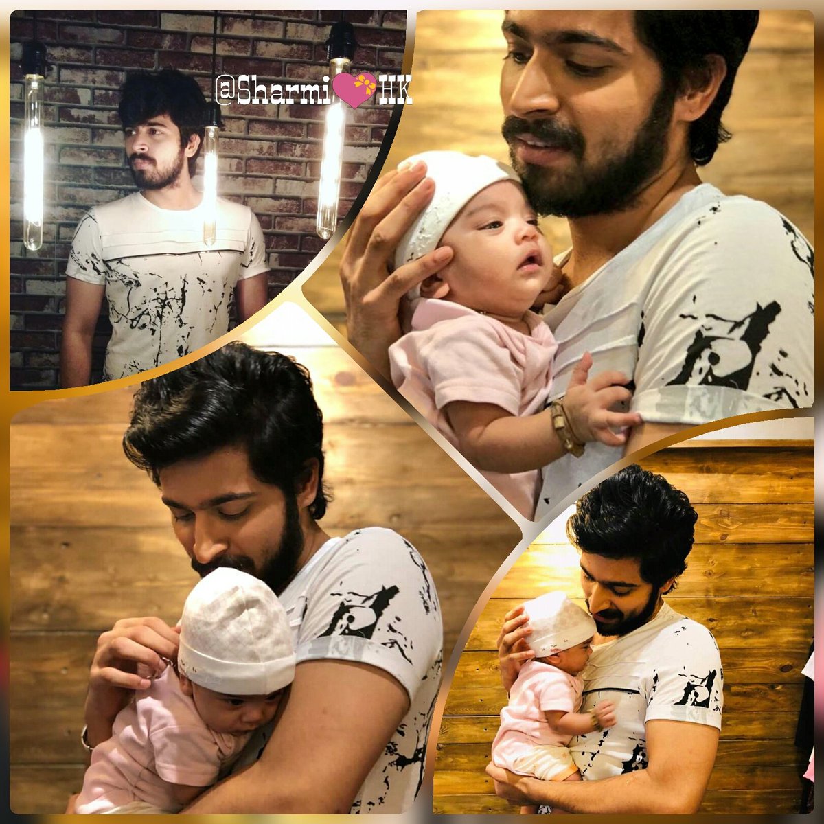 Sharmi_Smileyy's tweet photo. @iamharishkalyan Ma cute baby holding 
an another cute babyyyy....💖💖
1st time a pic of 
our darling with a babyyy...💝💝
Both babies r sooooo cute💋💋
Joyful Moment...💓💗💘
Luv u 👑Prince👑
@iamharishkalyan 
#HarishKalyan @Actor_HarishFC https://t.co/nEoRYC3vDw
