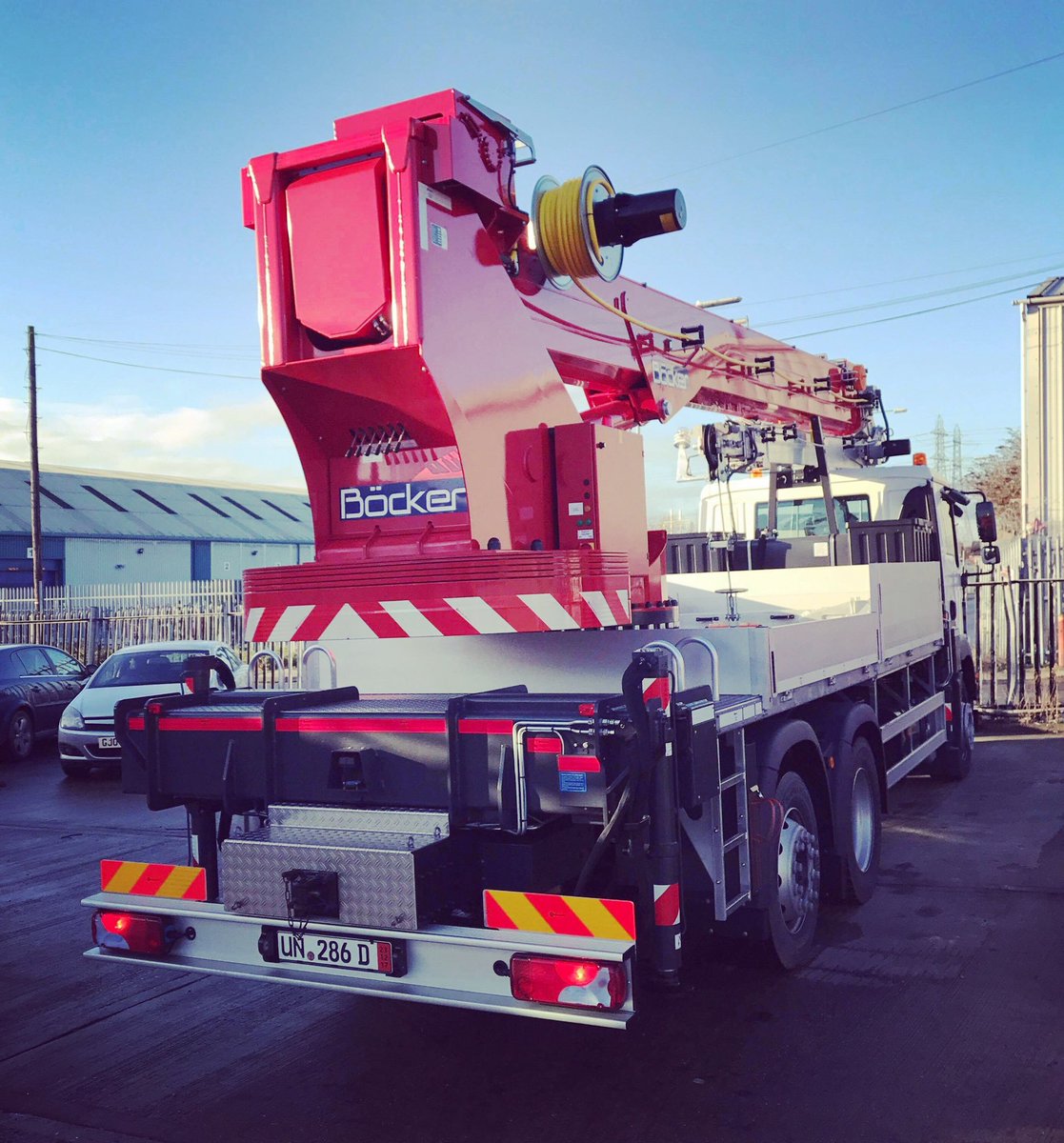 CityLifting's tweet photo. #happyfriday!! Welcome to our fleet! Our brand new #Boecker 46 ready to #hire 😀
#citylifting #crane #cranes #cranepic #cranegame #cranework #mobilecrane #craneoperator #cranesofinstagram #new #happy #december https://t.co/Xg6taQquhN