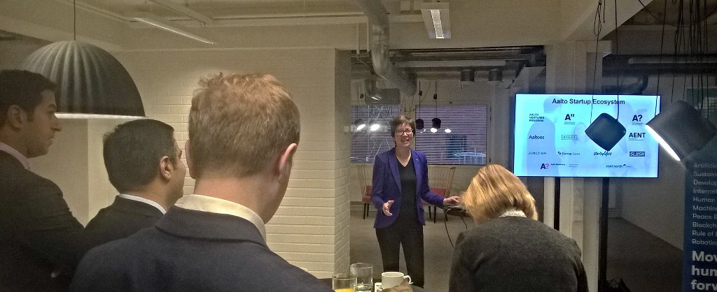 SinikkaAntila's tweet photo. Inspiring site visit of #UNTILFIN this morning where @AaltoUniversity and @AntolaTuula welcomed @UNTILabs to #Espoo https://t.co/a3gn3IdavE