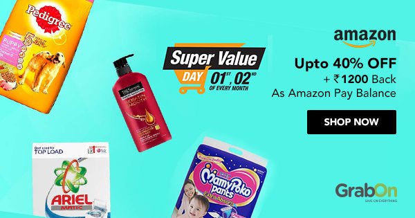 GrabOnIn's tweet photo. Happiness Is Discount Sale.
#GrabOn #SaveOnGrabOn #SuperValueDay
https://t.co/bTTj1MRb0Q https://t.co/tu9BSie3El