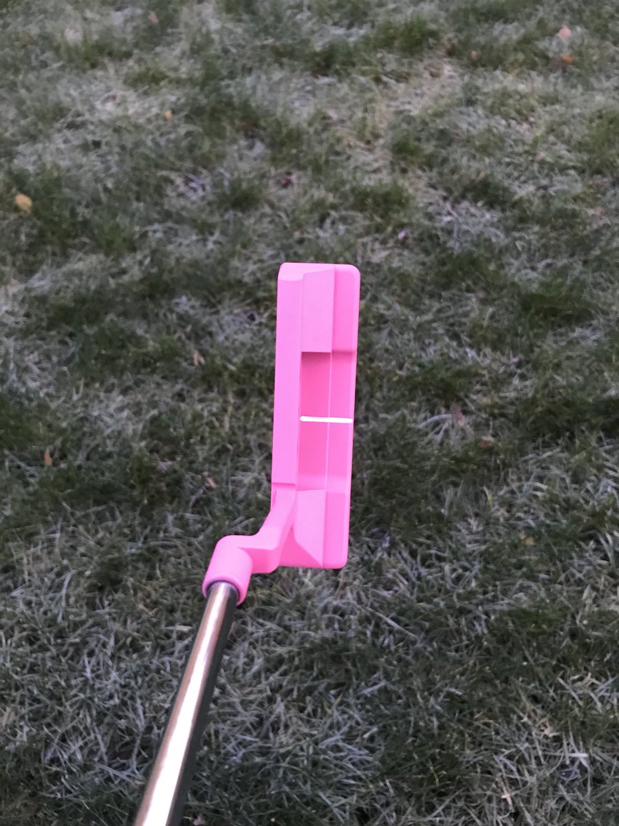 GolfCustomsUK's tweet photo. More from our custom pink Scotty Cameron Newport 2 Putter. #Golf #Putter #CustomPutter #CustomGolfClubs #GolfCustoms #Titleist #PinkPutter #PinkScotty #CustomCameron #PGA #LPGA #TheArtofPutting #Newport https://t.co/jorw95M7vl