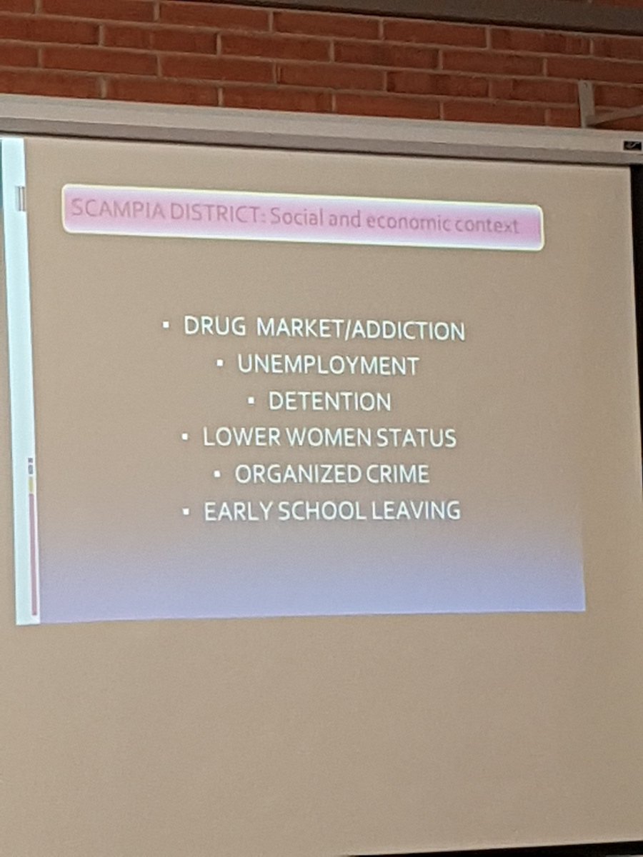RaeSnape's tweet photo. It's clearly very challenging to be a Headteacher in Scampia, huge social  challenges but amazing results none the less. Despite the stories of #Gamorah, the positive outcomes of @SEAs4All_eu mean we now have a voice in Government! #Transformation @Step4Seas https://t.co/O1NG0IxTEW