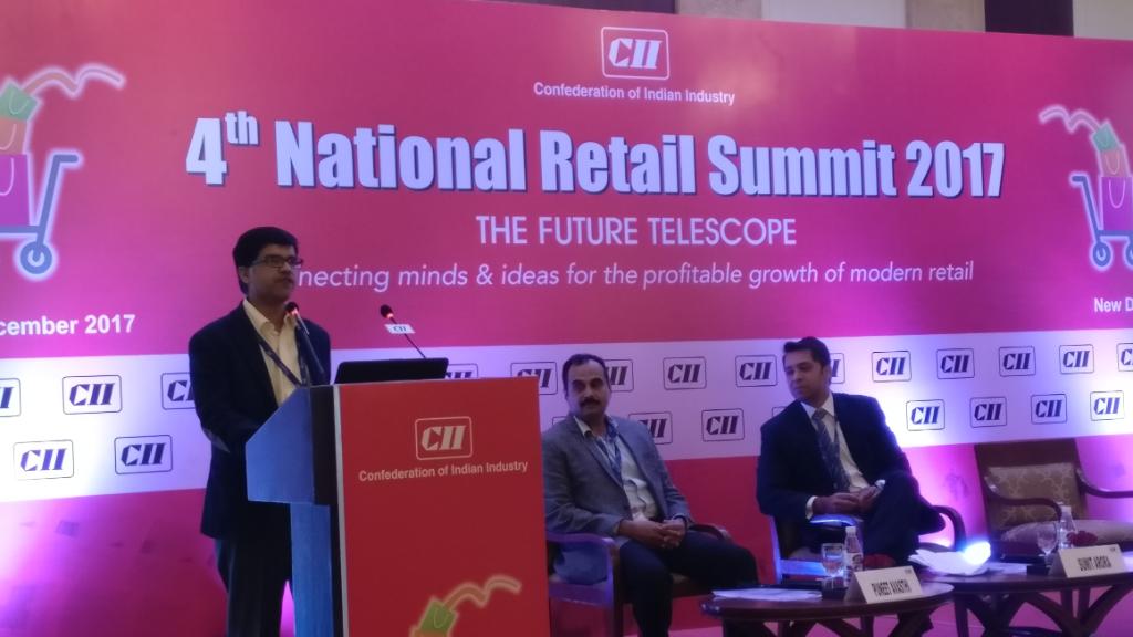 NielsenIndia's tweet photo. Power Panels - Sumit Arora and Peeyush Bajpai discuss the best market opportunities to expand and invest in India at CII’s #RetailSummit2017 @eSumit @Indiantwitter @sameershukla541 @CIIEvents https://t.co/35vskDiai5