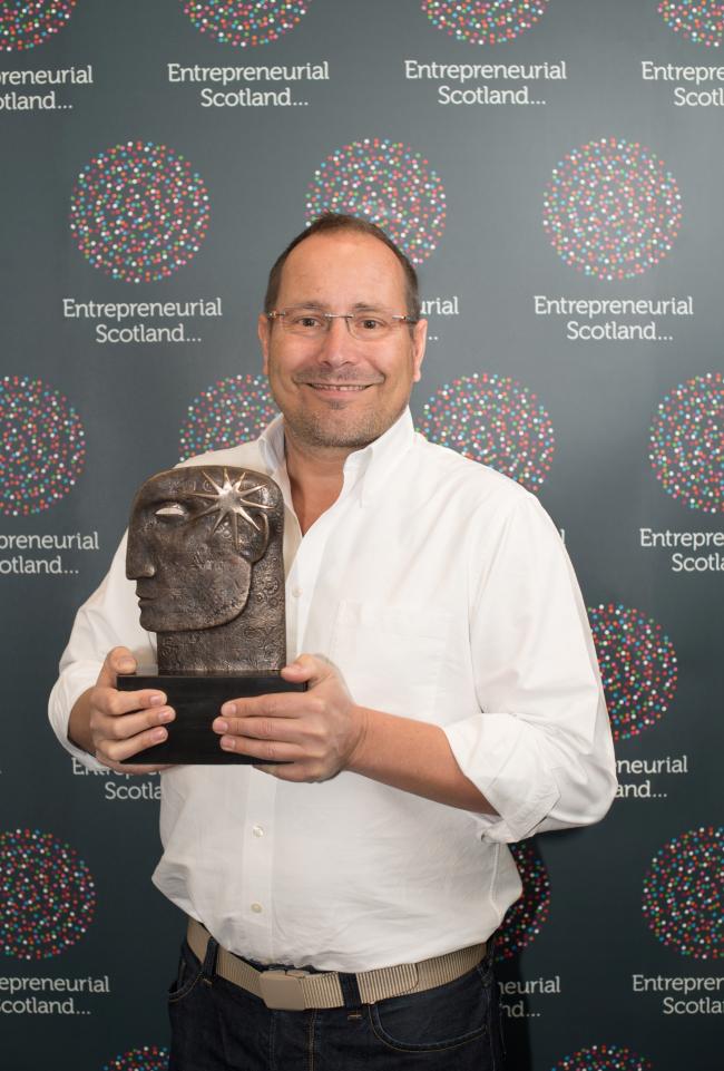 SkyscannerEng's tweet photo. Excited to see our @Skyscanner #CEO and co-founder @gareth_o_ named as #Entrepreneur of the year at the #ESAwards! https://t.co/VhVHTth5lw https://t.co/783nMOJ4B2