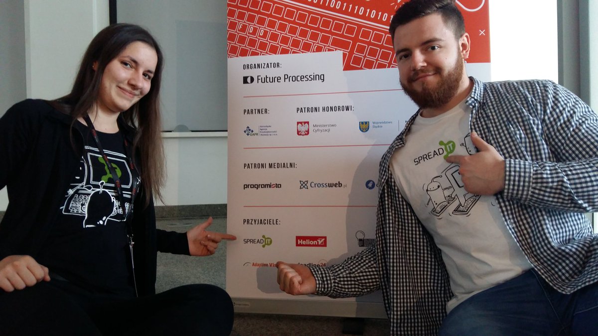 michalinajsowa's tweet photo. #futuredevday #spreadit #friends #programming #it #conference #gliwice https://t.co/tcGy3dJy2z