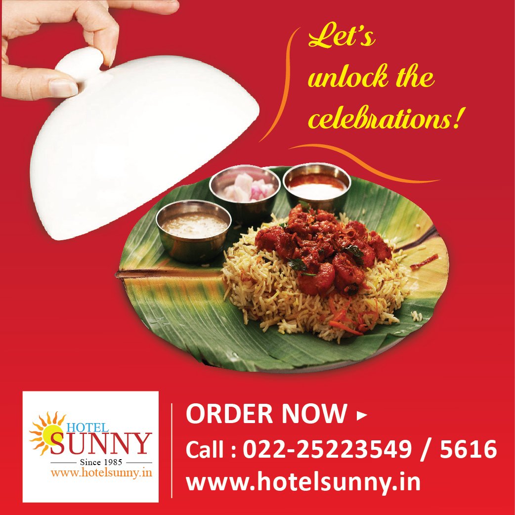 hotelsunny1's tweet photo. Satisfy your taste buds with delicious dishes.
Visit #HotelSunny to enjoy, #delightful #Keralafood.

#keralafood #tasteofkerala #mumbai #mymumbai #food #foodie #instatag #orderonline #homedelivery #foodfriday #mouthwatering #lunch #foodporn #prawnsbiryani https://t.co/Z1Blh6M037