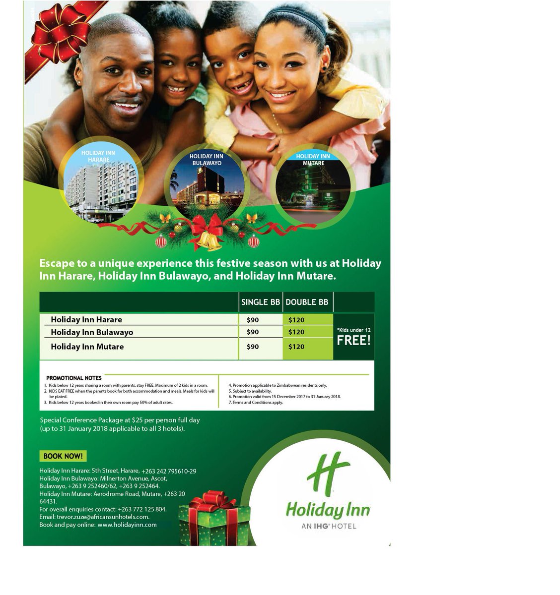 Holiday Inn Zimbabwe tweet media