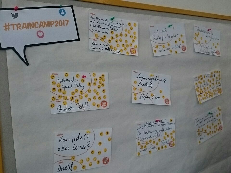 TrainingAktuell's tweet photo. #traincamp2017 Und die Gewinner der Smiley-Abstimmung sind.... https://t.co/AnmFz3DYov