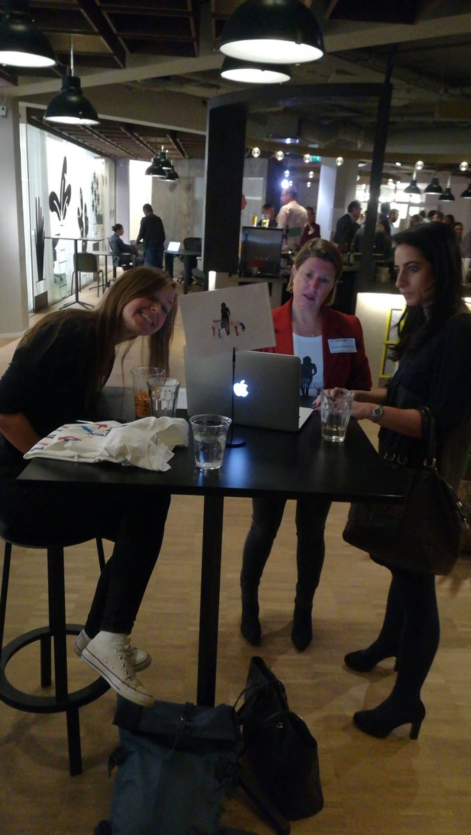FV Rotterdam at @VentureCafeRdam last night - telling ambitious women about our new online community and upcoming events. Join us too! femaleventures.nl to create a free profile and be part of a great network #femaleventures #startups #ambition #rotterdam #venturecafe