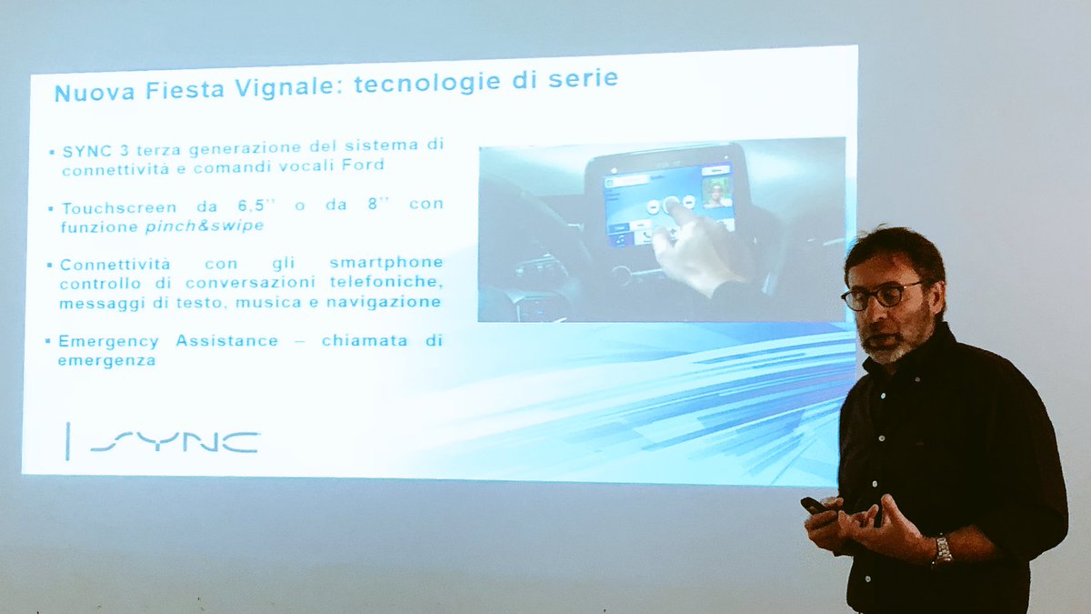 silvioderossi's tweet photo. Nuova Fiesta Vignale: "La Fiesta più tecnologica di sempre. E la vettura più tecnologica del segmento B". @twitmarcoas @forditalia #FordFiesta #FordVignale https://t.co/yszmfO8cth