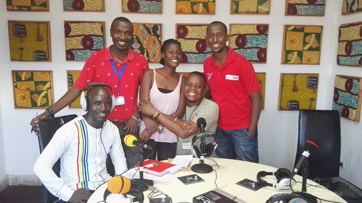 RonexKisembo's tweet photo. Happening now Live in Radio Isanganiro Studios here in Bujumbura#Burundi. Updating the public on the preparations for Econet-Leo Afrika Mashariki Fest Tour Du Burundi #Pedal4Peace  11th-15th December 2017. Flag off Ngozi Finish Gitega. @EconetBurundi @BurundiGov @jumuiya Welcome! https://t.co/0Kk2Gst9Zb