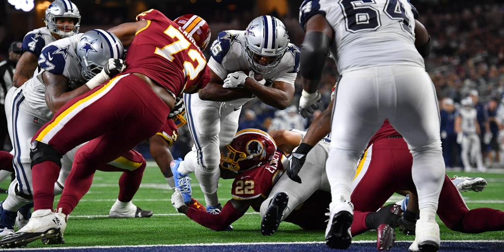 dallascowboys's tweet photo. Cowboys get back on track with a 38-14 win over the Redskins #WASvsDAL

📝: https://t.co/FrPYkxvSDf https://t.co/QE4IJPZLlz