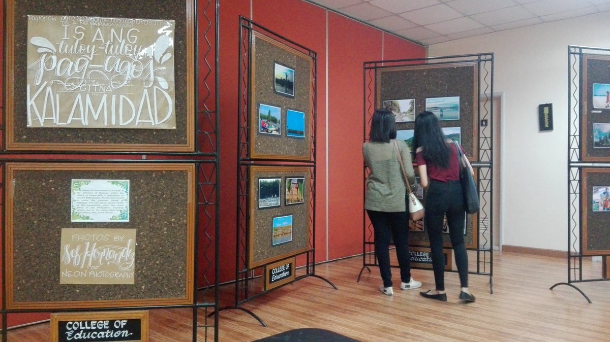 Don't miss the chance to pass by  our photo exhibit and seminar here at sped room college of education!